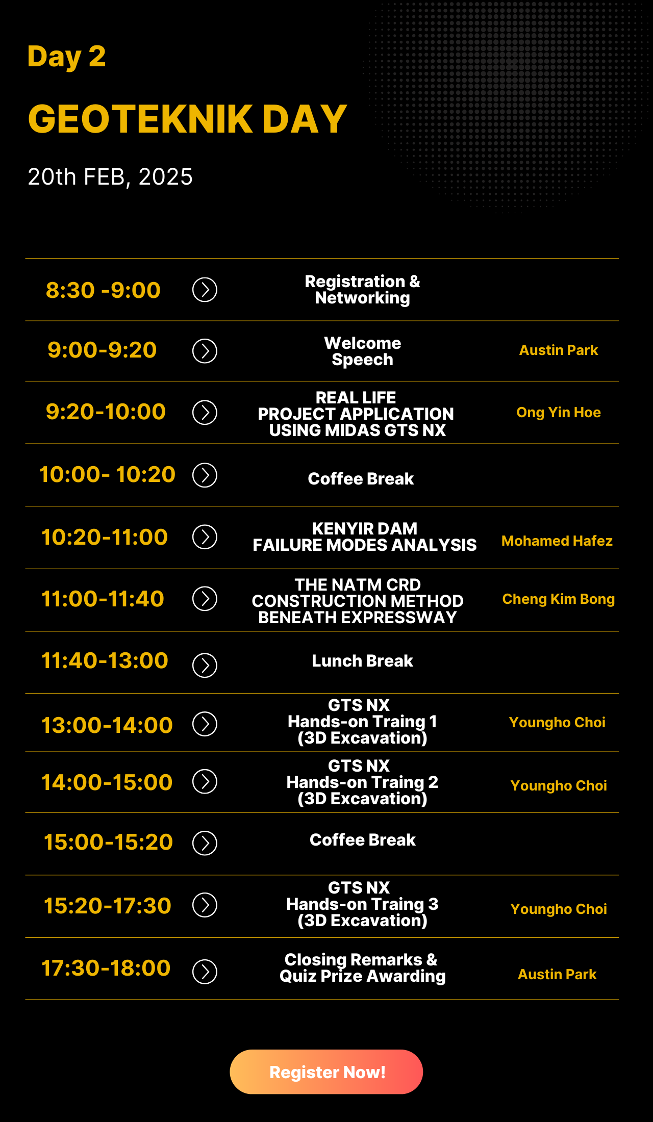 Geoteknik Day timeline_0131