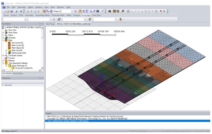 Transverse analysis with midas FEA