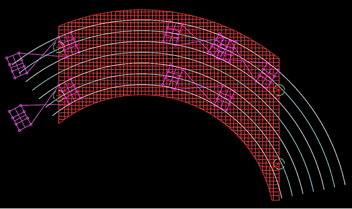 traffic lanes