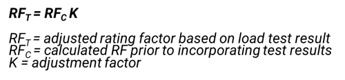 Image 3.4 AASHTO MBE equation 8.8.2.3-1