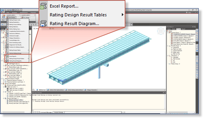 Image 4.3 Load Rating Results