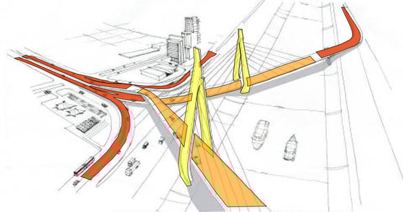 Planos preliminares puente Octávio Frias.jpg