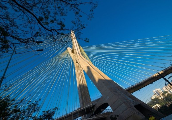 Towers of the Octávio Frias de Oliveira Bridge