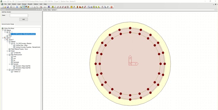 midas General Section Designer (GSD) - Section Definition