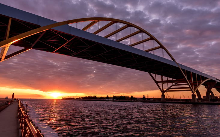 Half-Through Arch Bridge