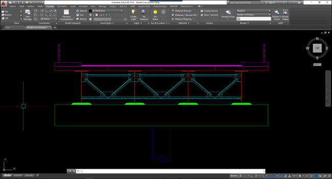 Image 1-1 Sample Bridge Cross Section