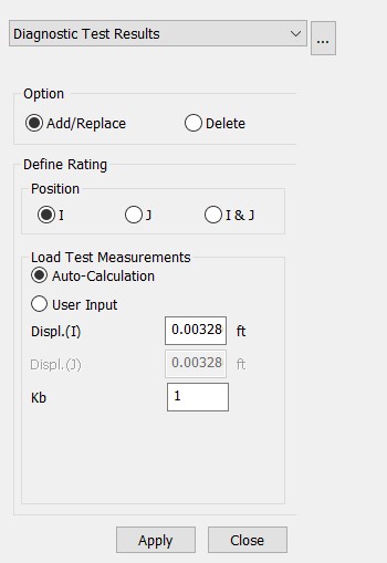 Fig.7 Diagnostic Test Result Dialog Box