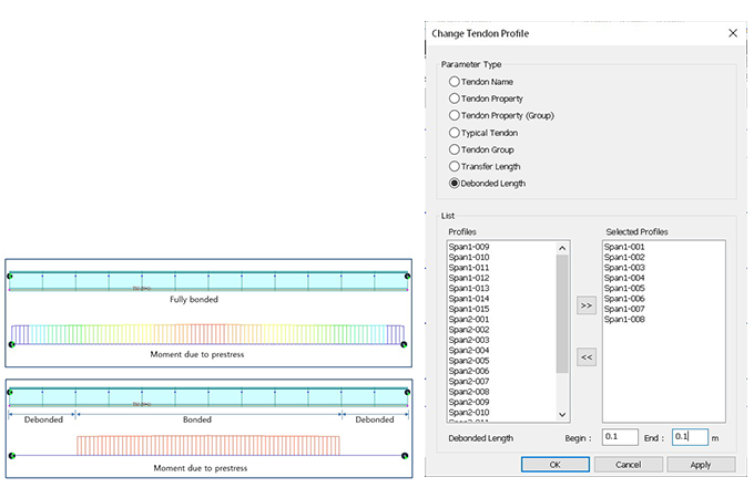 Change Tendon Profile