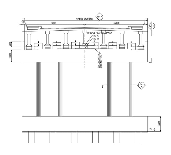 Substructure Section View