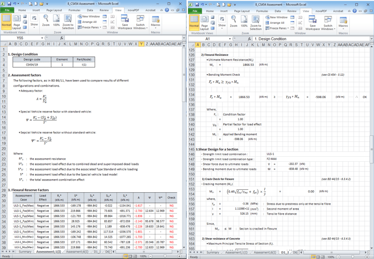 Excel Sheet Format Detailed Results