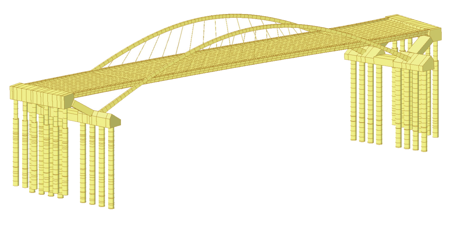 analysis and design of three span suspension bridge using midas civil