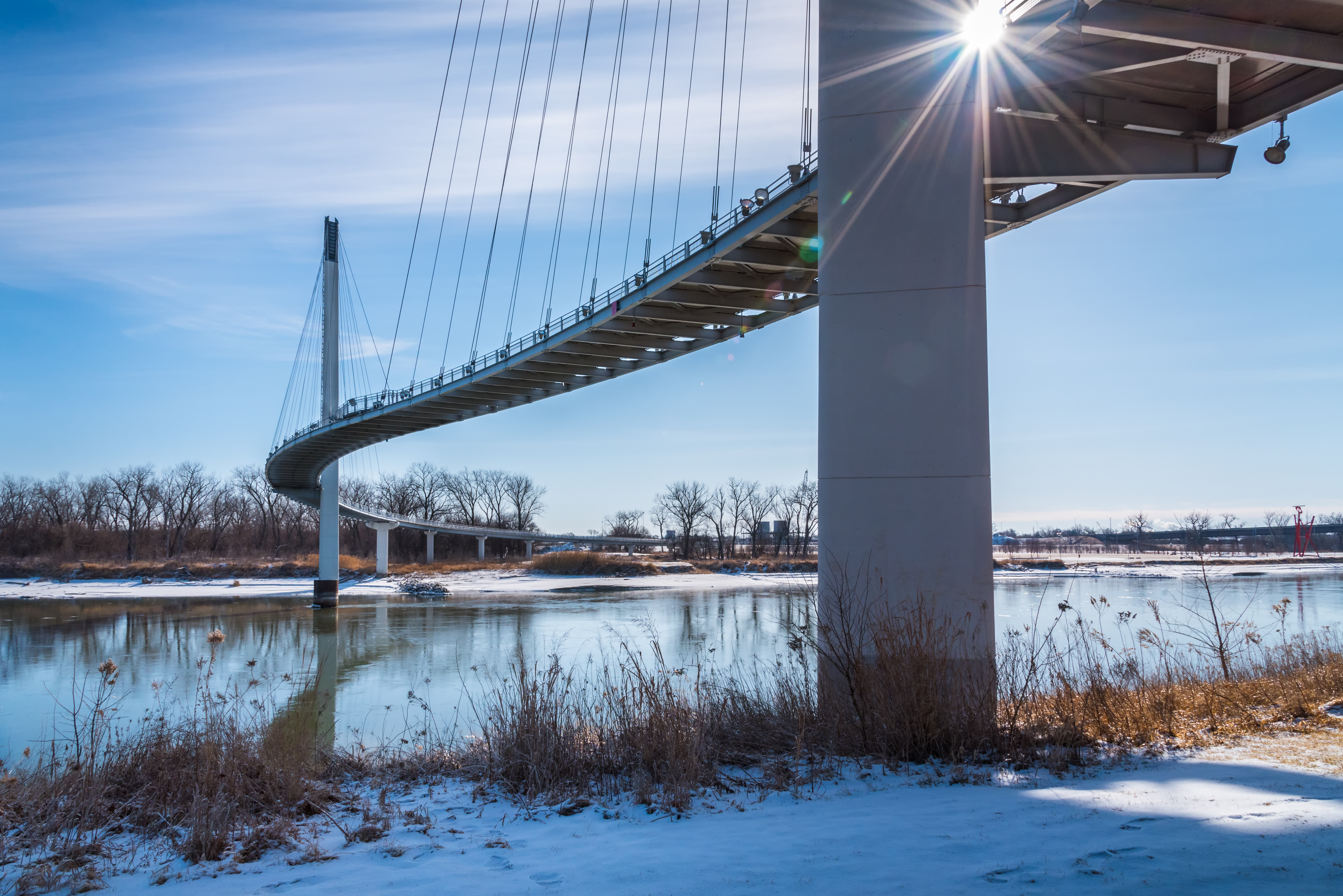 Figure 1: Bob Kerrey Pedestrian Bridge